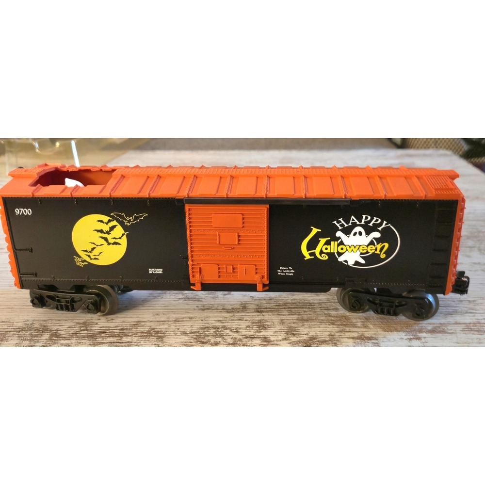 Lionel 6-26719 O Gauge Halloween Operating Bobbing Ghost Boxcar - NOS
